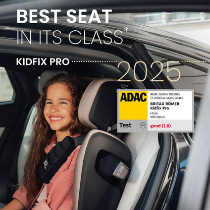 Britax Römer Kidfix Pro i-Size Car Seat - Mineral Grey - Style