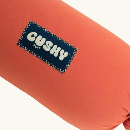 Cushy Puff Pregnancy Pillow Cover - Terracotta Red