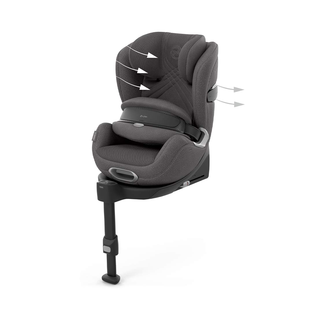 CYBEX Anoris T2 i-Size Plus Car Seat - Mirage Grey