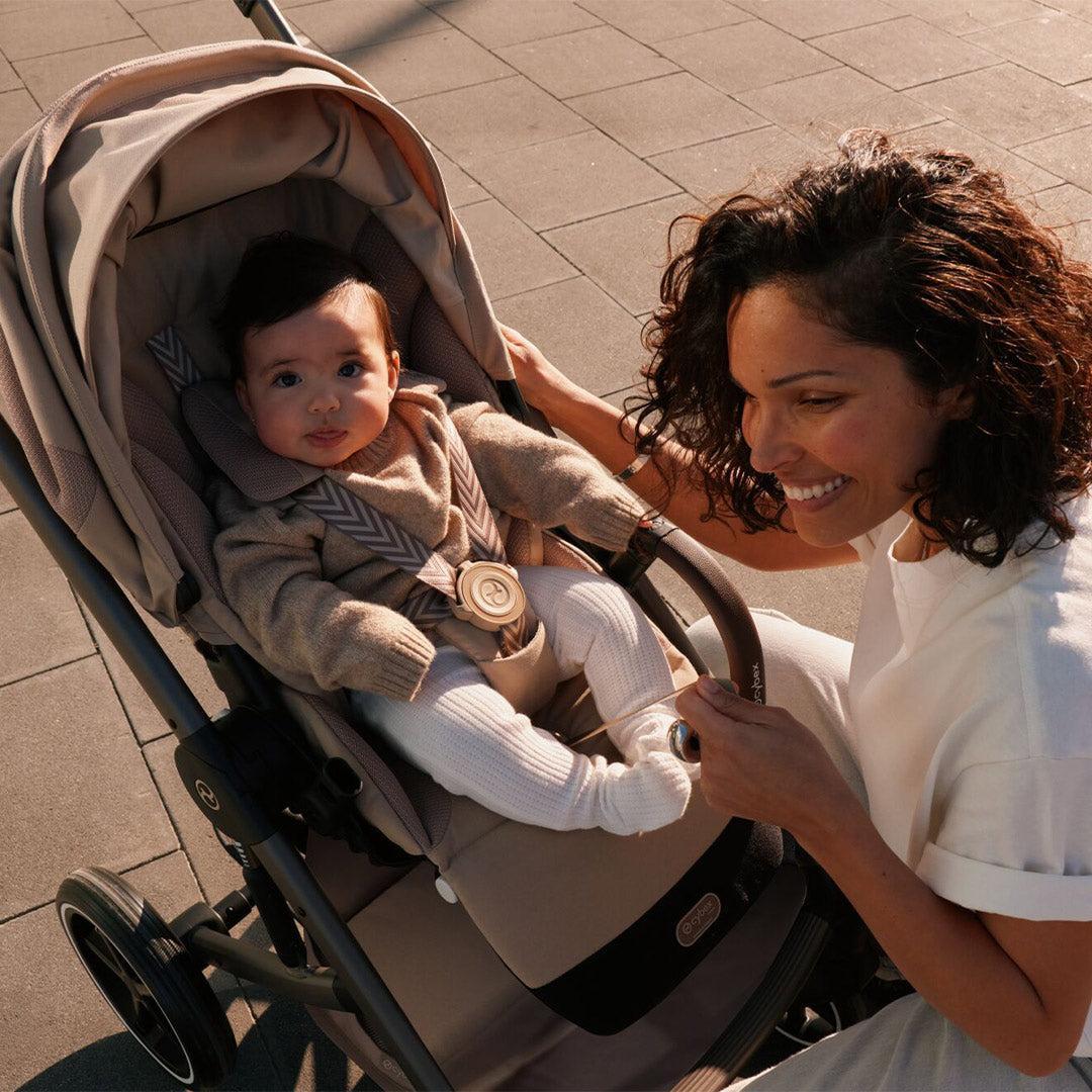 CYBEX Balios S Lux Pushchair - Taupe/Almond Beige