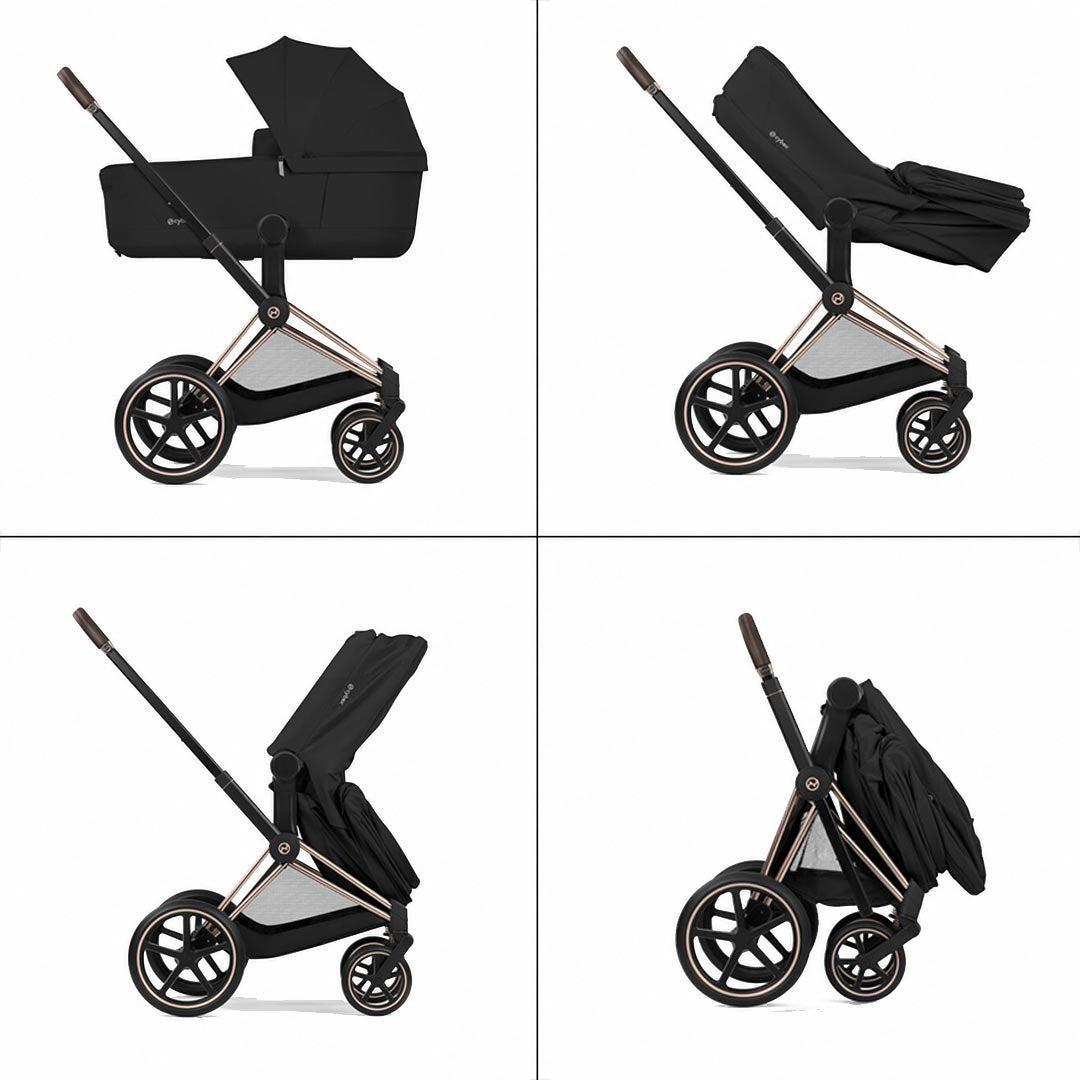 CYBEX PRIAM Fold Cot Ultimate Travel System Bundle - Style