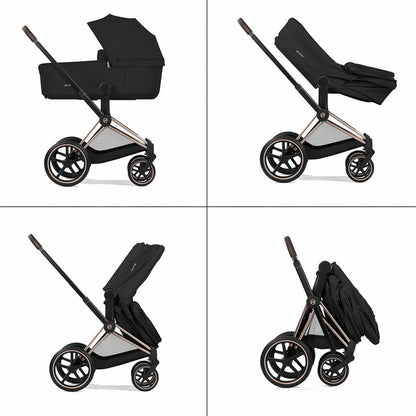 CYBEX PRIAM Fold Cot Ultimate Travel System Bundle - Style