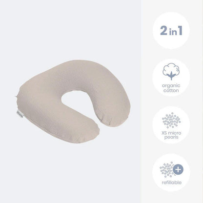 Doomoo Softy Muslin Nursing Pillow - Jersey Sand