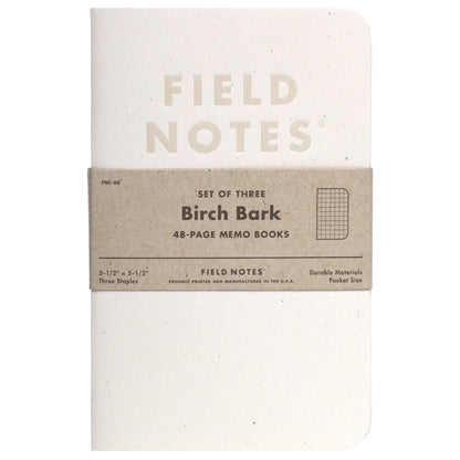 Birch Bark Graph Paper | 3-Pack