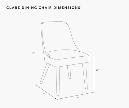 Clare Dining Chair - Hawthorne