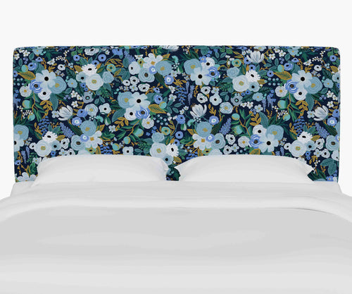 Elly Headboard - Garden Party Blue