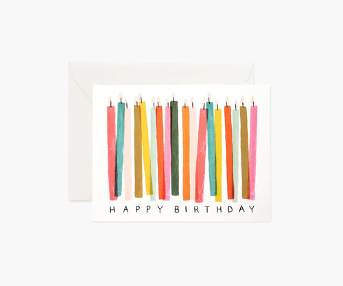 Birthday Candles Birthday Cards - Boxed Set