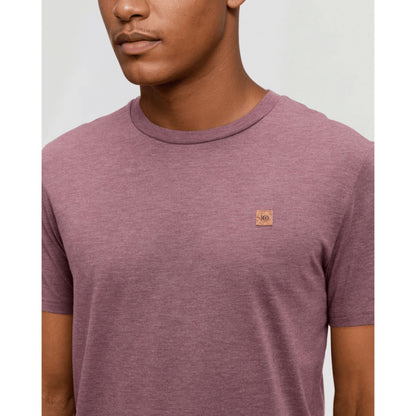 TENTREE - BAKER TEE | Mauve Stone Heather