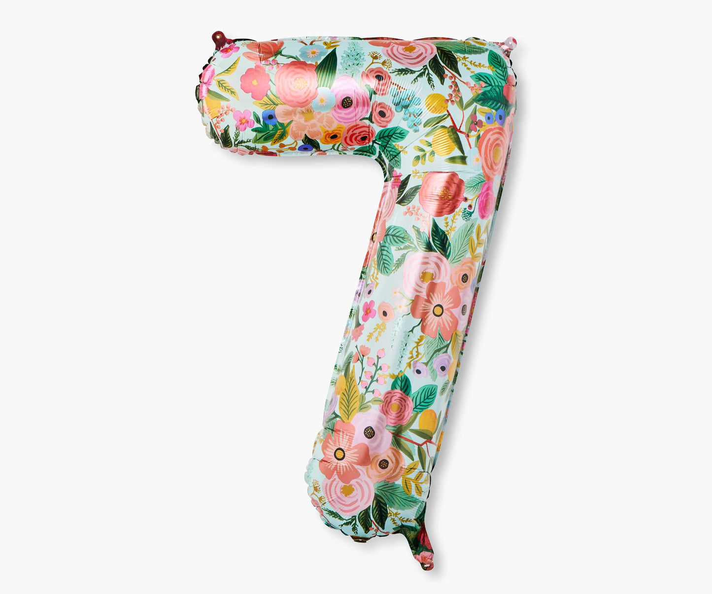 Numbered Foil Balloon - Garden Party