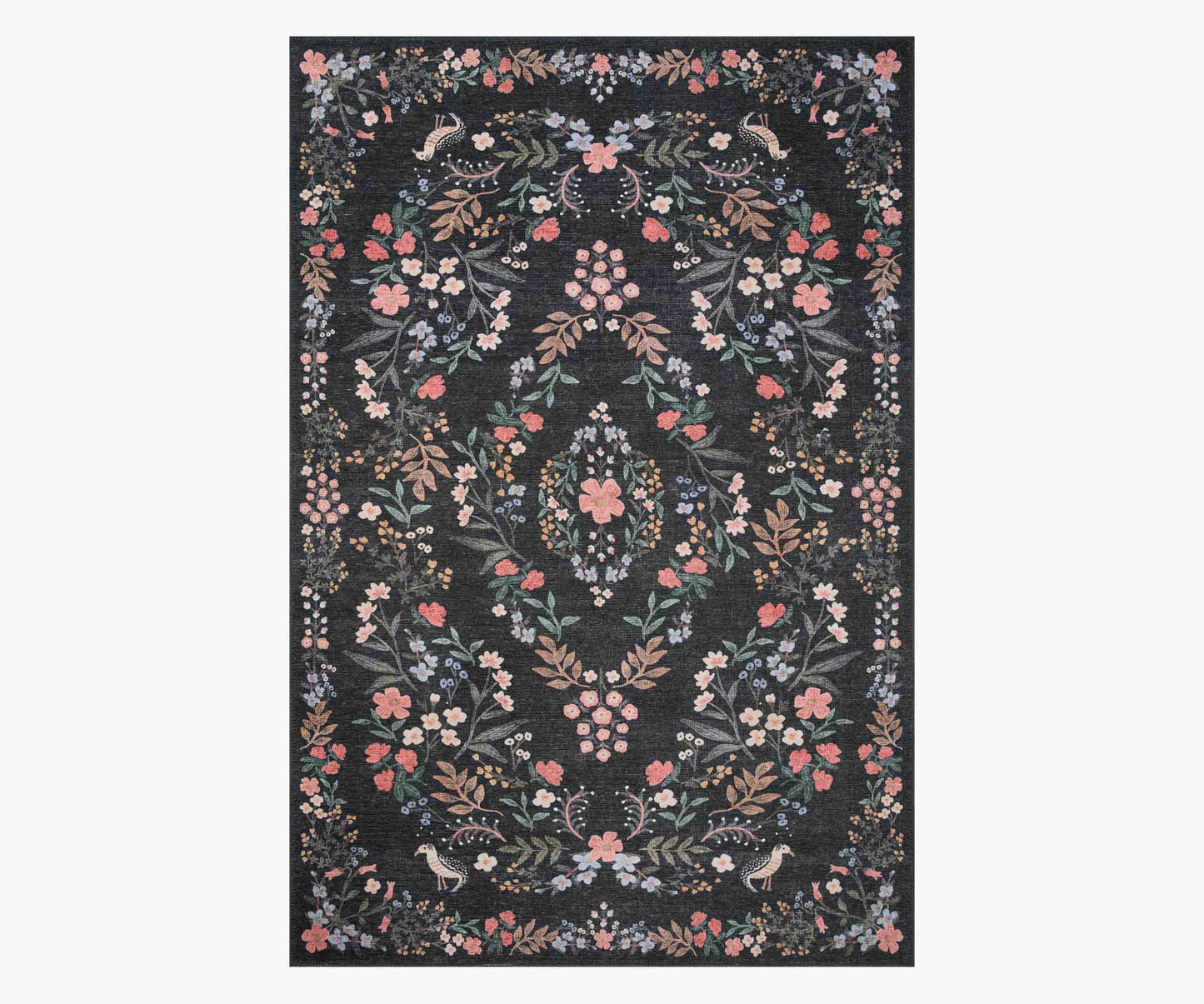 Maison Tuileries Power Loomed Rug - Black