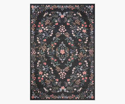 Maison Tuileries Power Loomed Rug - Black