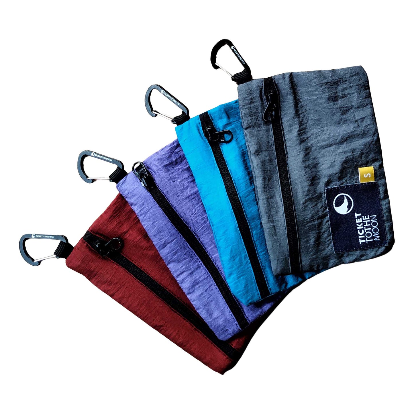 Aluminium Accessory Carabiners x8