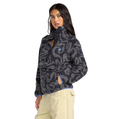 BILLABONG - SWITCHBACK PULLOVER FLEECE | BLASTED BLUE