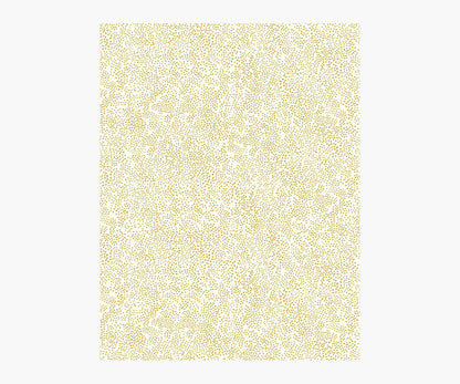 Champagne Dots Wallpaper Sample - Metallic Gold & White